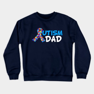 Autism Dad Crewneck Sweatshirt